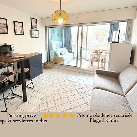 Appart Grande Motte Quartier Couchant - Parking - Balcon- Piscine - Plage 300M La Grande-Motte Eksteriør billede