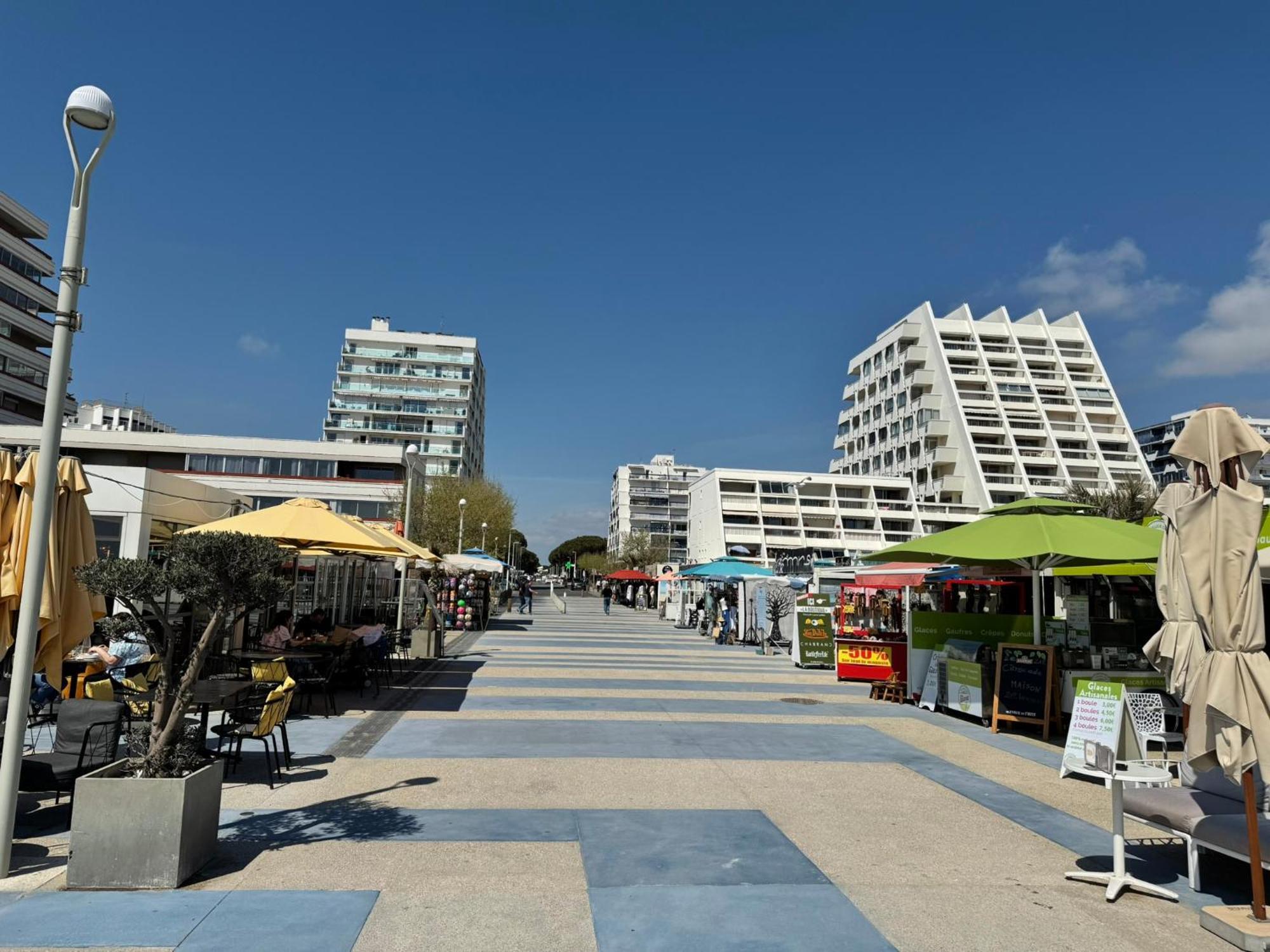 Appart Grande Motte Quartier Couchant - Parking - Balcon- Piscine - Plage 300M La Grande-Motte Eksteriør billede